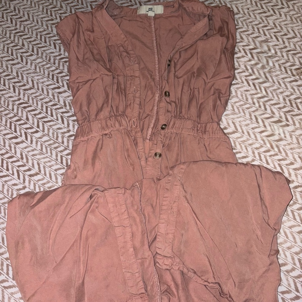 Thread & Supply Terracotta Jumpsuit